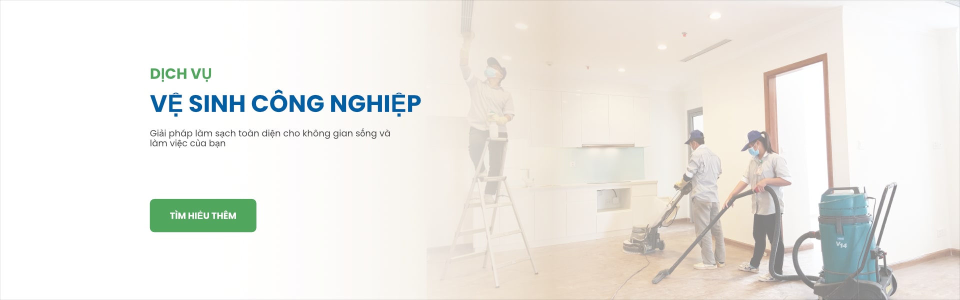 Banner dịch vụ vệ sinh công nghiệp