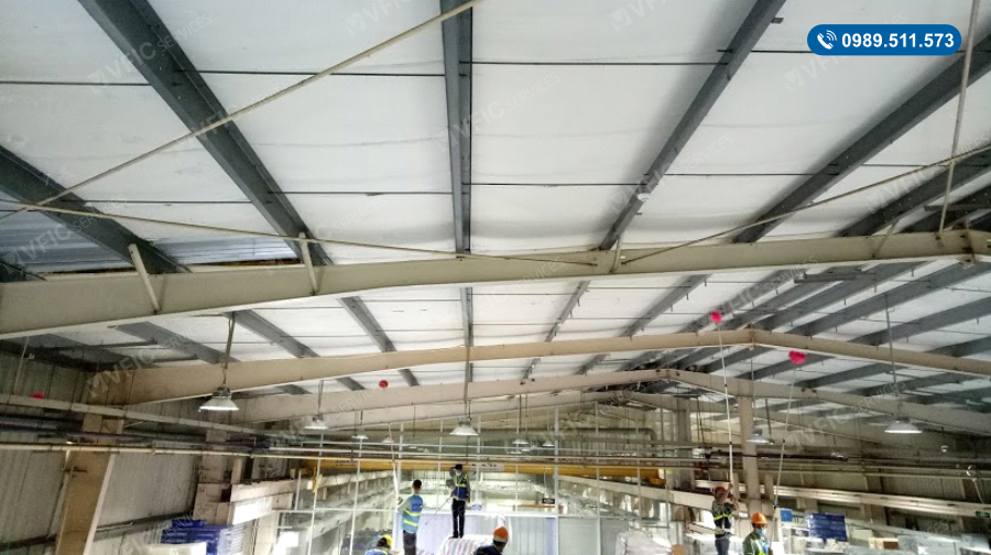 Dịch vụ tổng vệ sinh nhà xưởng