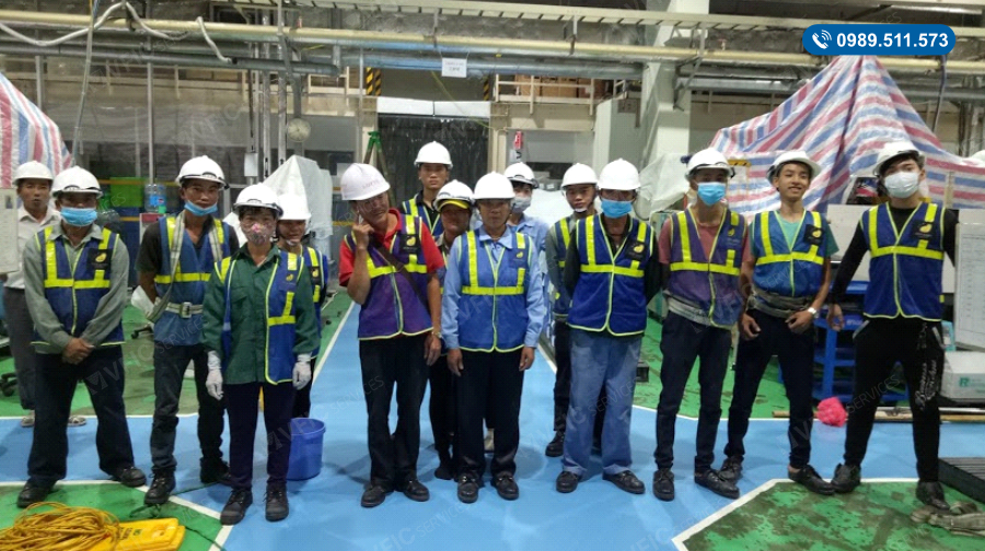 Dịch vụ tổng vệ sinh nhà xưởng